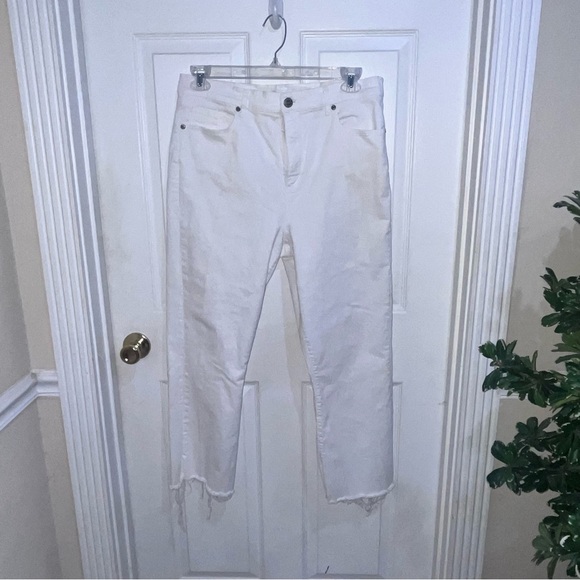 LOFT Classic White Jeans-1099/c-28 - Picture 1 of 4